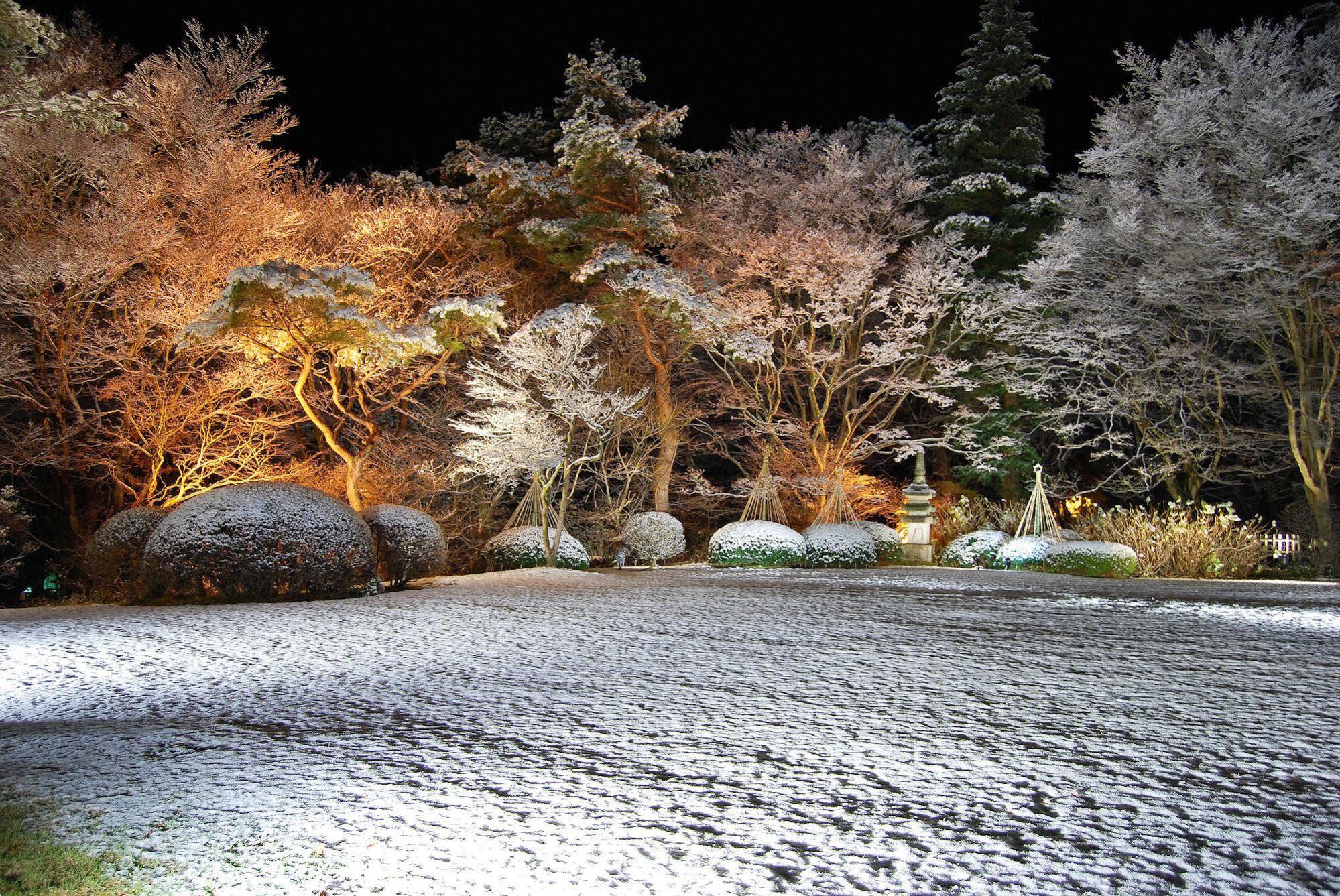 Отель Nasu Onsen Sanraku Экстерьер фото