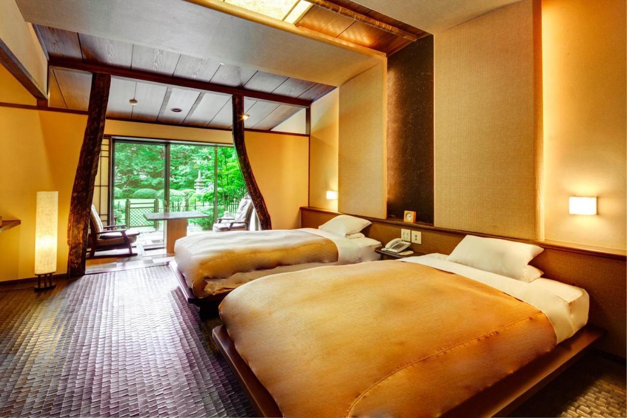 Отель Nasu Onsen Sanraku Экстерьер фото